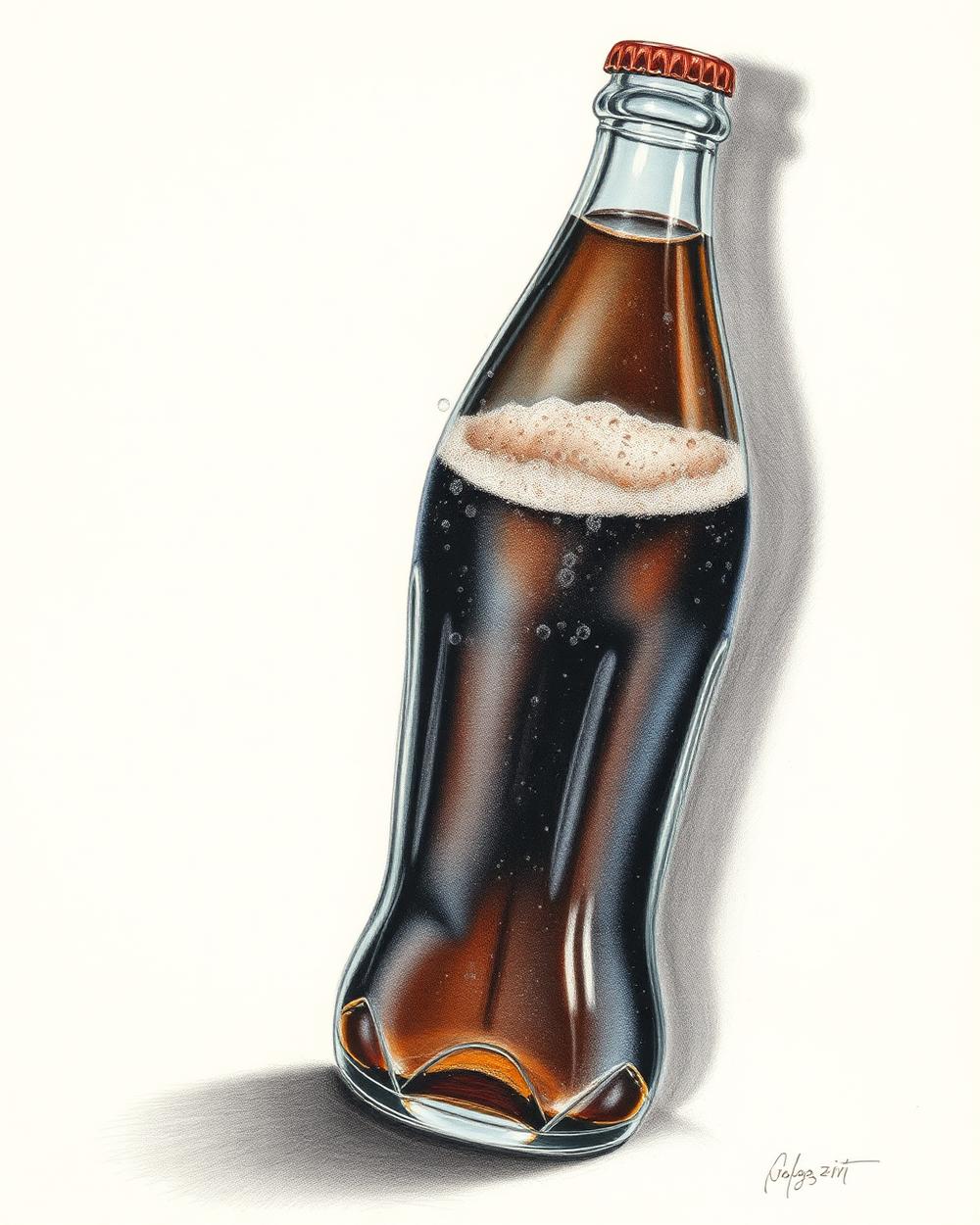 Sweat, in Glass